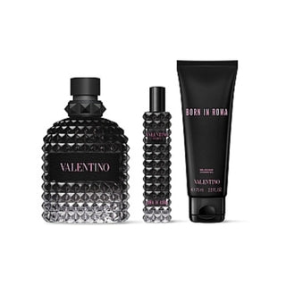 Valentino Uomo Born In Roma Eau de Toilette Gift Set – 3x100ml