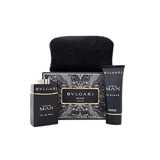 Bvlgari Man In Black Eau de Parfum 100ml 2-Piece Bag Set