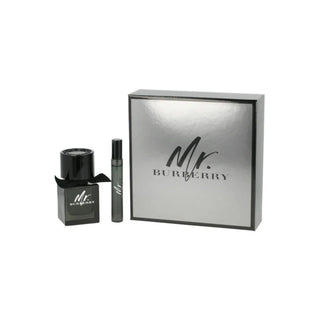 Mr Burberry Eau de Parfum for Men – 50 ml Travel Spray Gift Set